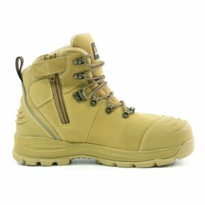 XT Ankle Lace Up Safety work Boots With Zip-Bison