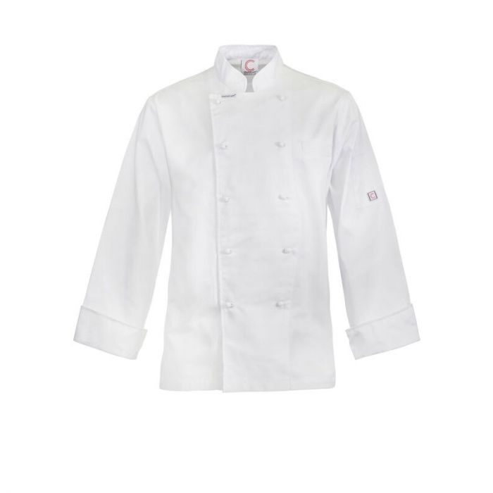 Lightweight Executive White Chefs Jacket - Long Sleeve
