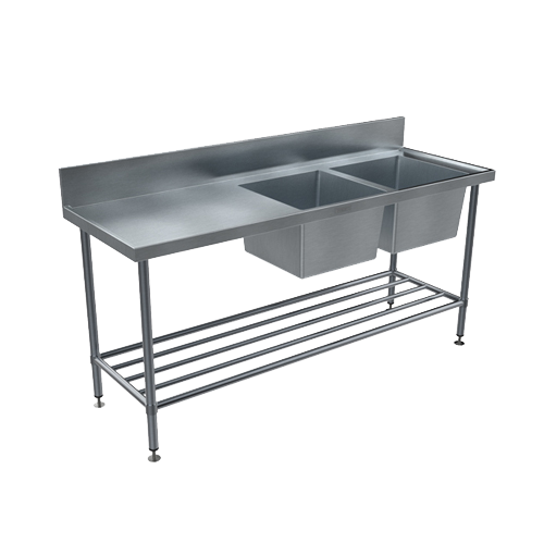 stainless steel sink benches